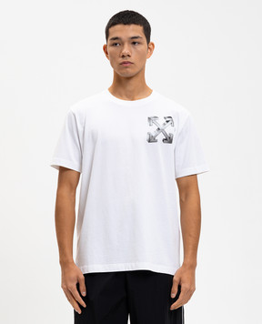 Off-White Біла футблка Metal Off 44MAA027F5J00A
