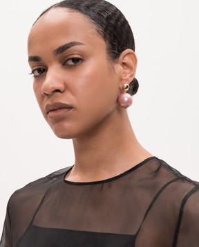 Dolman Bijoux Розовые серьги 17271