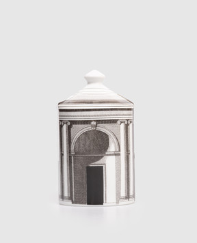Fornasetti Ароматична свічка - Architettura Décor - Immaginazione в порцеляновому свічнику FPSM419XIM