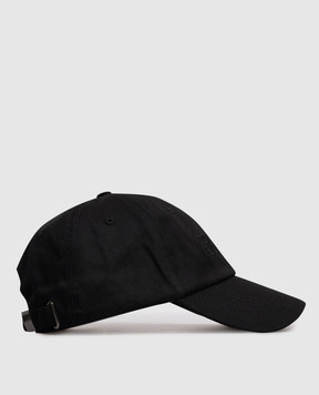 Comme des Fuckdown Чорна кепка з вишивкою логотипа FAS6CFACX00270