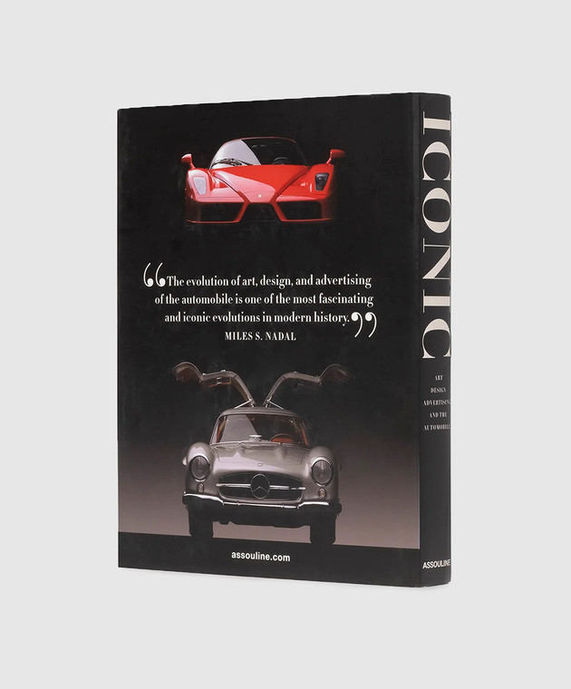 Assouline Книга Iconic: Art, Design, Advertising, and the Automobile ICONICARTDESIGNADV зображення 2