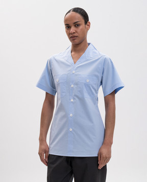 Maison Margiela MM6 Блакитна сорочка S62DR0008M35861