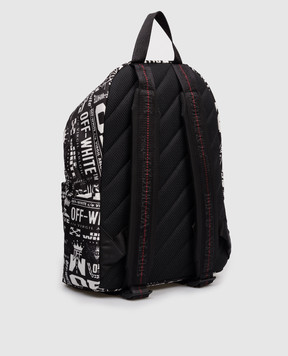 Off-White Чорний рюкзак Multilogo OMNB123F25FAB002