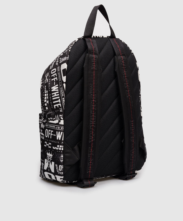 Off-White Чорний рюкзак Multilogo OMNB123F25FAB002 зображення 3