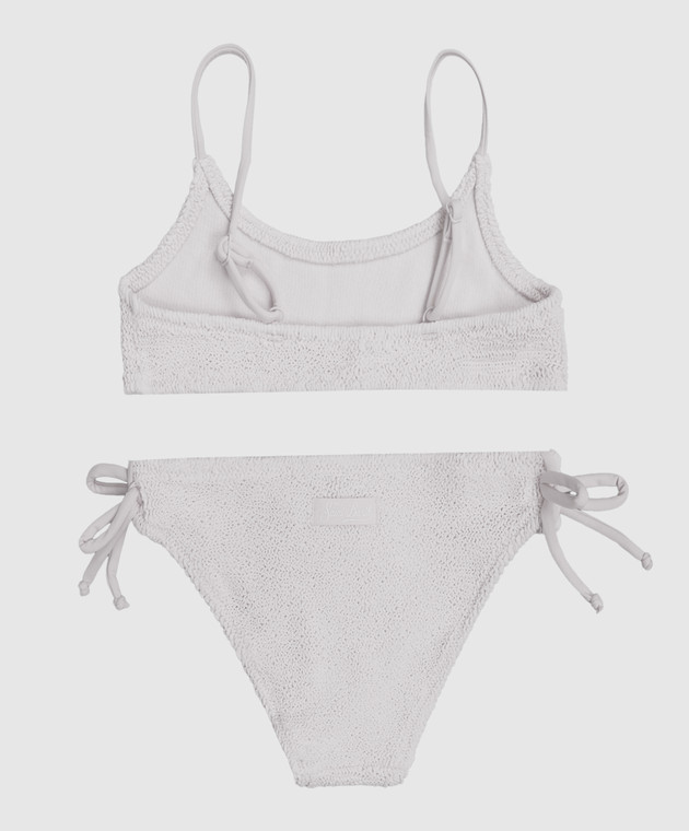 MC2 SAINT BARTH Детский серый купальник Jaiden с люрексом JAI000302934L изображение 2