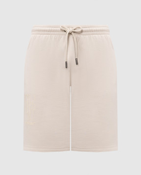 Off-White Бежевые шорты 44MCI013S26F004