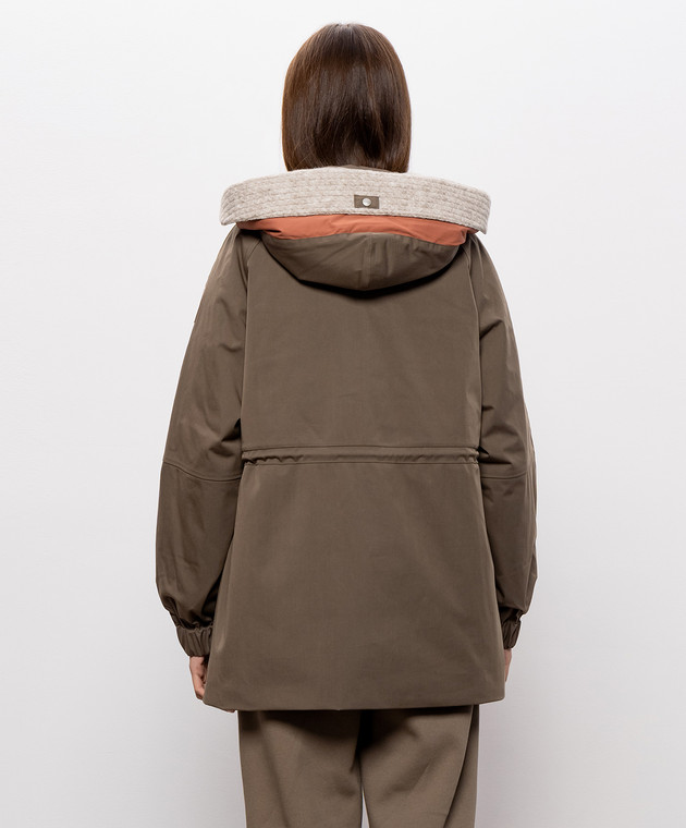 Parajumpers Пухова парка кольору хакі Naruse 26WPWJKBI32 зображення 4