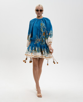 Alemais Синее платье Luda 6393D