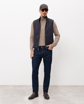 MooRER Синій двосторонній жилет FIORESI FIORESIWK