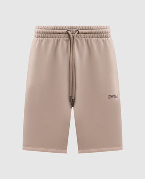 Off-White Бежевые шорты Heraldic Arrow 44MCI013S26F009