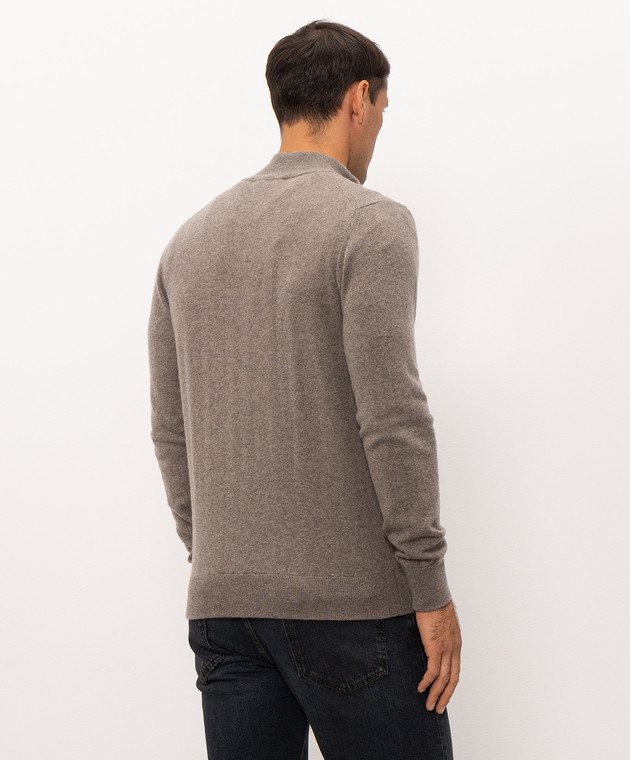 Doriani Cashmere Коричневый кардиган из кашемира 1203010 изображение 4