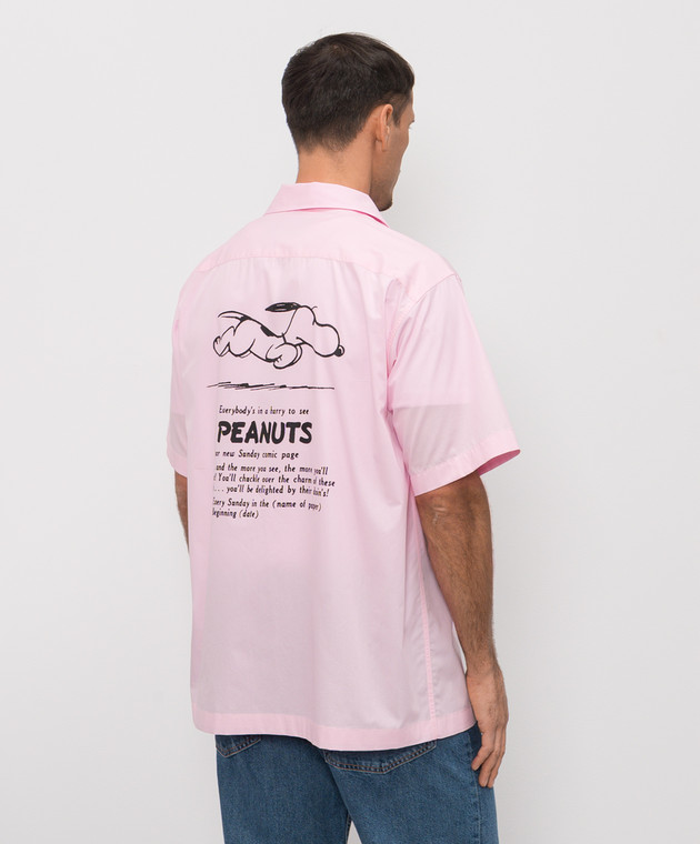 Iceberg Рожева сорочка з принтом Peanuts G0400187 зображення 4