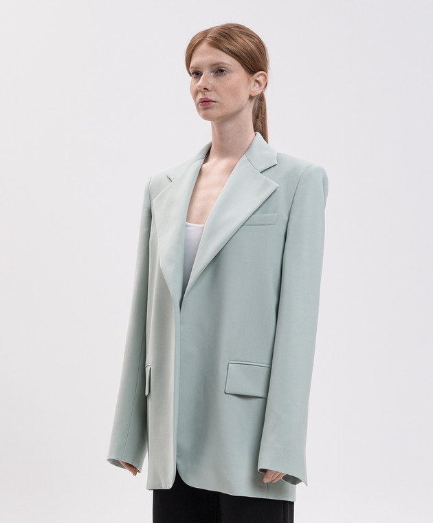 Max Mara Sportmax Зеленый жакет TENACE из шерсти SPXTENACE изображение 2
