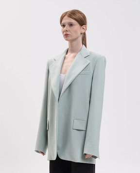 Max Mara Sportmax Зеленый жакет TENACE из шерсти SPXTENACE
