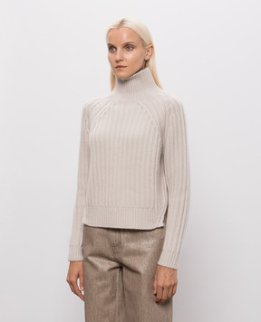 Allude Бежевий светр з кашеміру 26511123