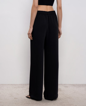 Herno Чорні штани з логотипом PT000008D12875S