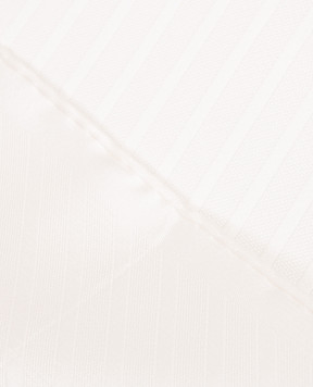 Brunello Cucinelli Платок-паше из шелка цвета айвори MI8740091