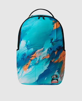 Sprayground Детский голубой рюкзак DIGITAL DOES JULY Wynwood Walls 910B7726NSZ