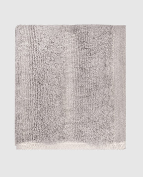Hamam Махровий рушник для обличчя ASH RIBBED сірого кольору ASHRIBBEDWASHCLOTH