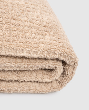 L'Appartement Коричневий махровий рушник Texture TEXTURECOTTONBATHSHEET