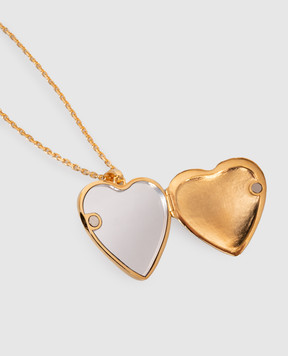 PUCCI Золотистий ланцюжок з підвіскою дзеркальце 5UAM355U920