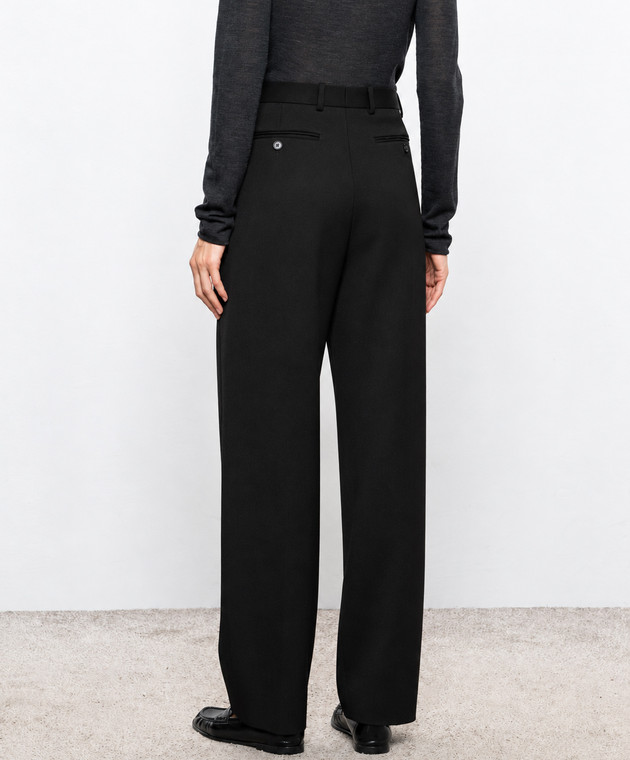 Givenchy Черные брюки из шерсти BW51AH167D изображение 4