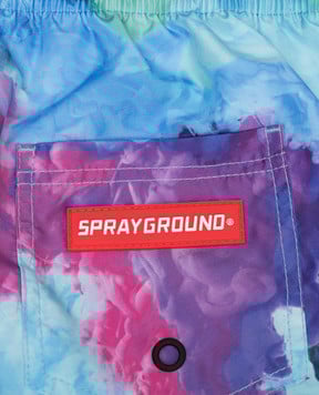 Sprayground Дитячі шорти для плавання в принт SPY1311