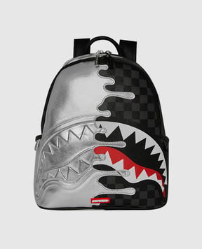 Sprayground Детский черный рюкзак CHROME SPECTRE SAVAGE 910B8922NSZ