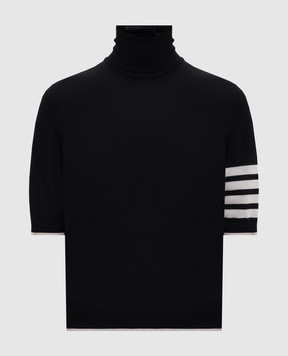 Thom Browne Черный топ из шерсти FKA434DY1014