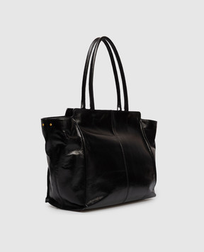 Gianni Chiarini Черная кожаная сумка-тоут Cher BS11936RALPH