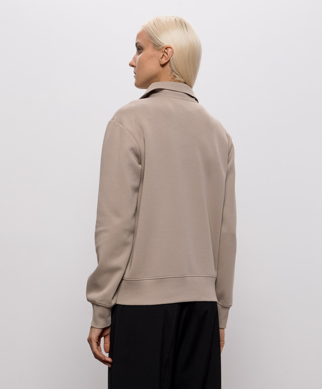 Max Mara Бежевая спортивная куртка CAREZZA SMMCAREZZA изображение 3