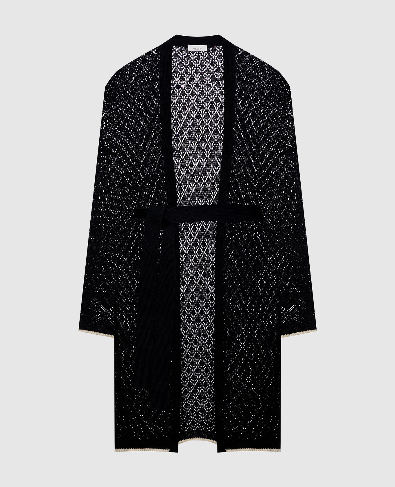 

Черный ажурный кардиган, Кардиганы