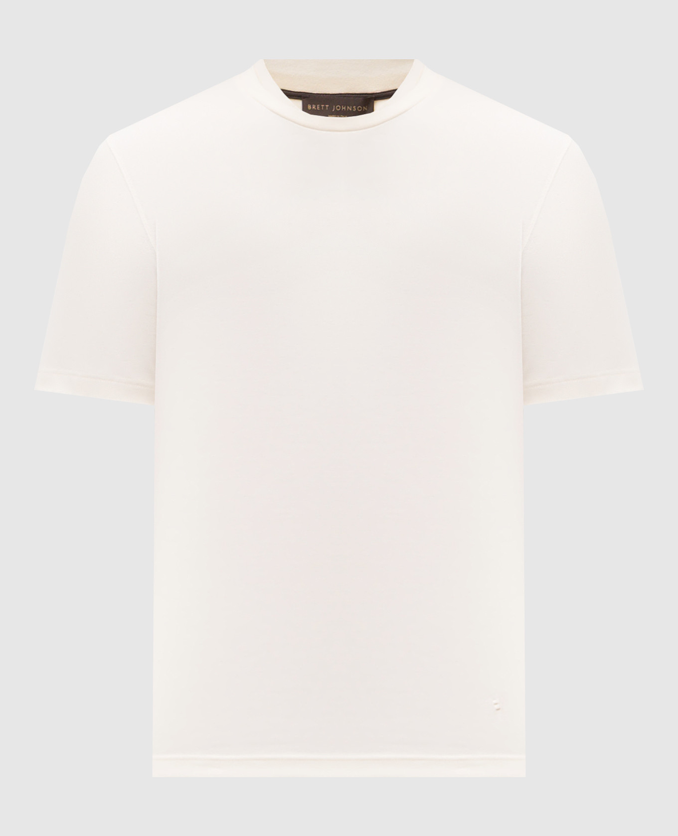 

Белая футболка с шелком, Белый, Футболки