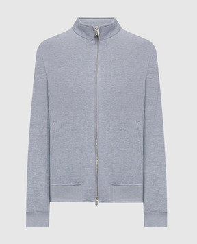 Enrico Mandelli Голубая куртка с шерстью 2L706A5324