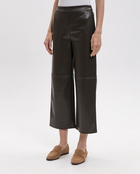 Max Mara Брюки AMATI цвета хаки SMMAMATI