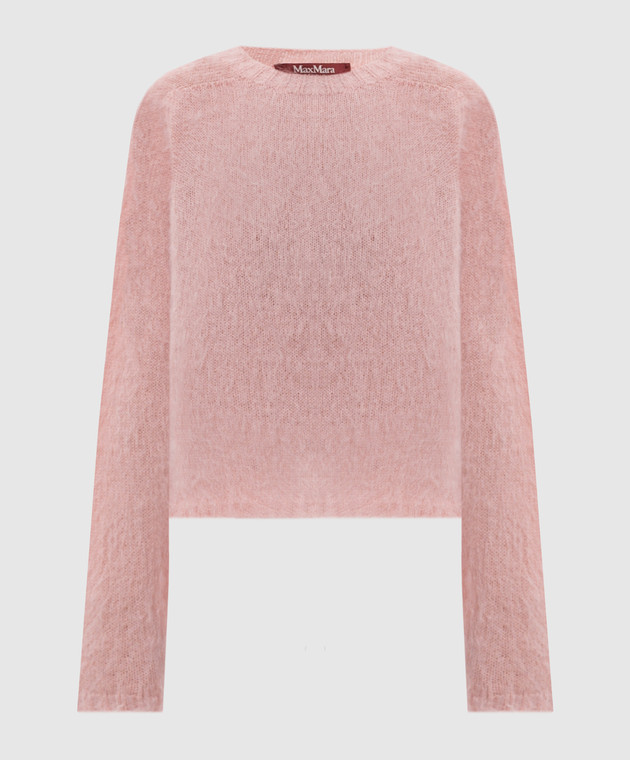 Max Mara Розовый свитер CAMPALE с шерстью MSTCAMPALE