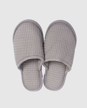 L'Appartement Сірі капці Mia MIASLIPPERS
