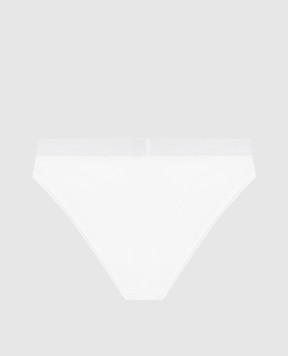 Maison Margiela MM6 Белые трусики-слепые с эмблемой MKL840060