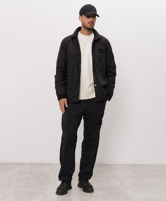 Stone Island Світшот кольору айворі L2S156100008S0051 зображення 2