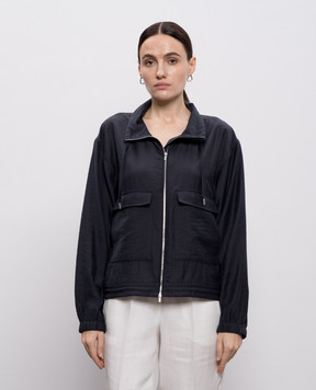 Peserico Синя куртка з ланцюжком A2512901939