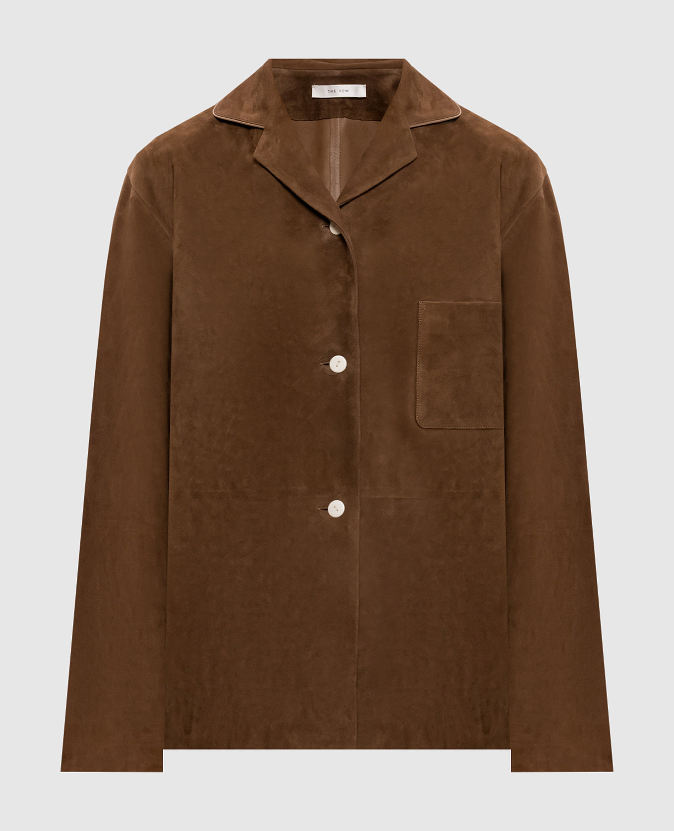 

Коричневая замшевая рубашка Jannie, Коричневый, Рубашки