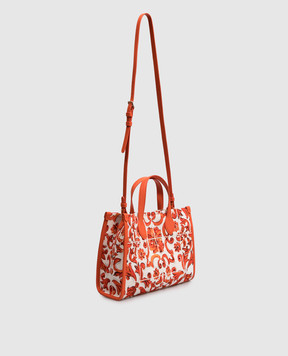 Dolce&Gabbana Детская сумка-тоут в брендовый принт EB0273A7131