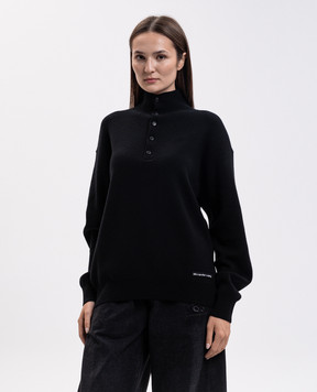Alexander Wang Черный свитер с шерстью UKC4261001
