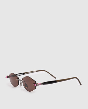 Kuboraum Коричневі сонцезахисні окуляри P60 KRSP60GMBT00004M