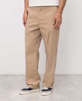 Moncler Коричневые спортивные штаны L10912A00025599DW