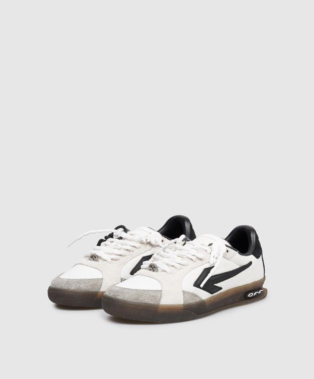 Off-White Білі комбіновані кросівки End Of Play OMIA2ALS26FAB002 зображення 2