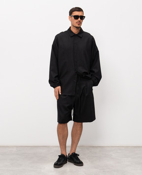 Fear of God Чорна сорочка з вовни FG9M60605RVWS