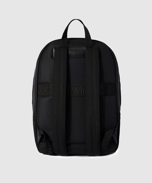 Off-White Чорний рюкзак з логотипом OMNB125C99FAB001 зображення 3