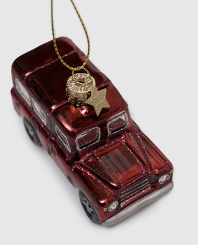 Vondels Бордова ялинкова іграшка SUV car 1250721060039