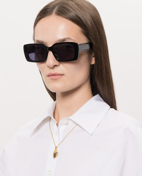 Dolce&Gabbana Золотая цепочка с подвеской в форме сердца WNS8S2W1111